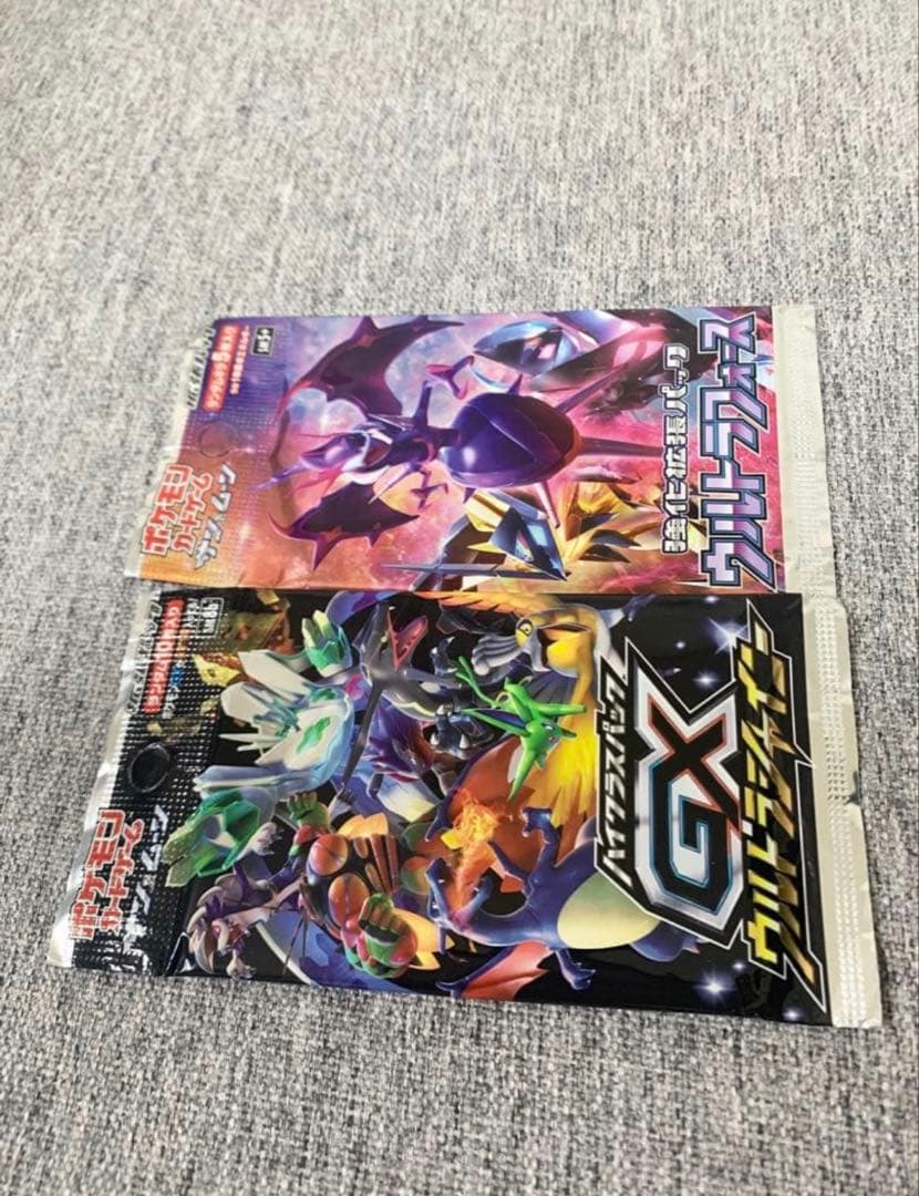 ポケモンカードGXウルトラシャイニウルトラフォース未開封パック《ポケカ》2パック