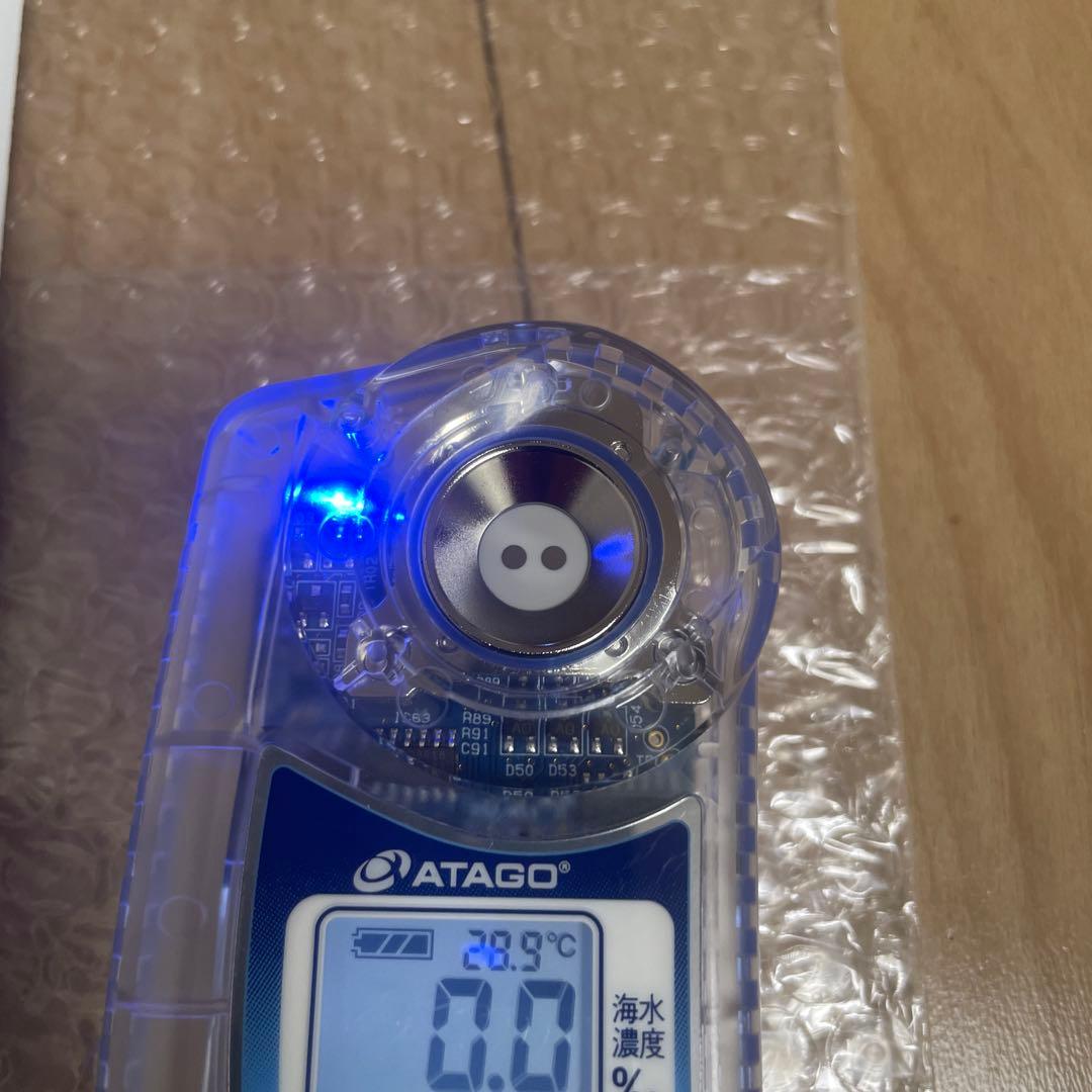 ATAGO ポケット海水濃度計 PAL-生簀 ポケット海水濃度計 ATAGO PAL