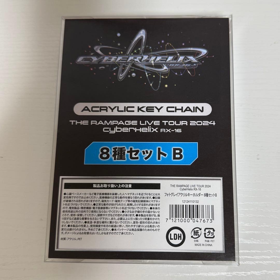 THE RAMPAGE アクリルキーチェーン 8種セット B - メルカリ