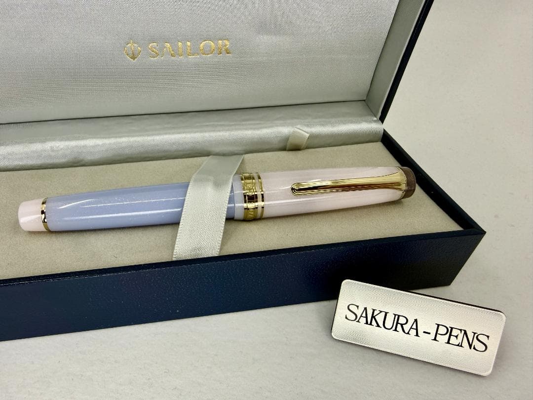 新品 Poesie セーラー 万年筆 マーメイドねこ 18金 MF nib - メルカリ