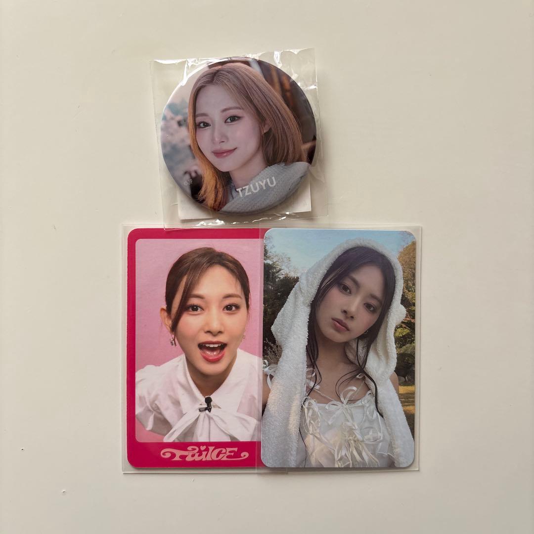 TWICE ポップアップストア 缶バッチ トレカ ツウィ - メルカリ