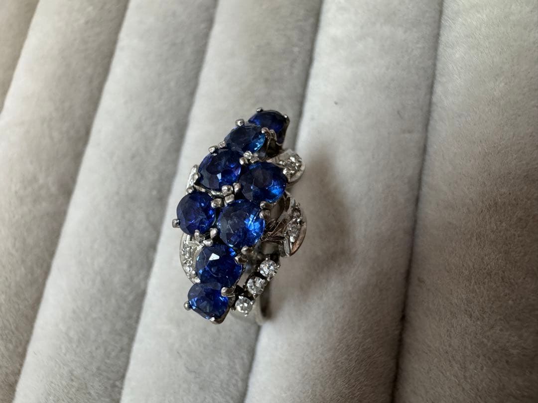 K14WG リング 重さ5.04g ホワイトゴールド14金 刻印あり