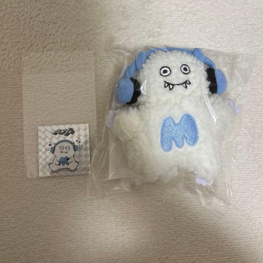 マルシィ Flavors心の奥に潜む怪獣 ぬいぐるみキーホルダー、ステッカー