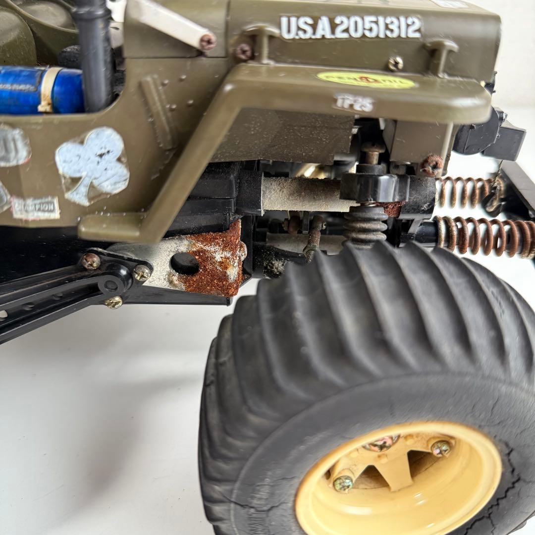 u*y様 TAMIYA ワイルドウイリス M38 RCカー ビンテージ【NN12