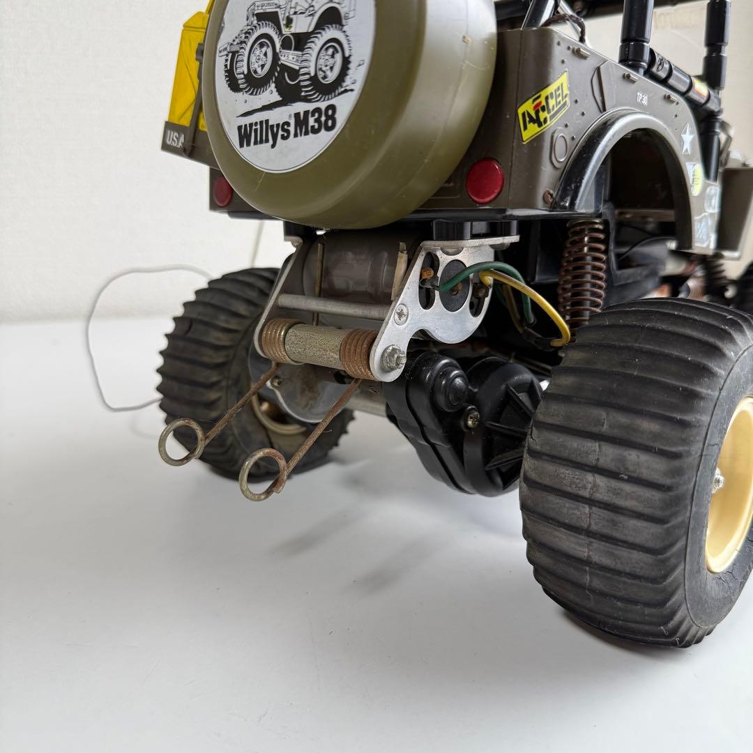 u*y様 TAMIYA ワイルドウイリス M38 RCカー ビンテージ【NN12