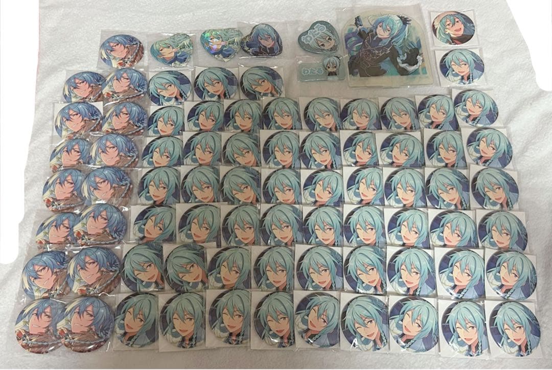 文豪ストレイドッグス Ani-Art ホログラム缶バッジ 中島敦 20点