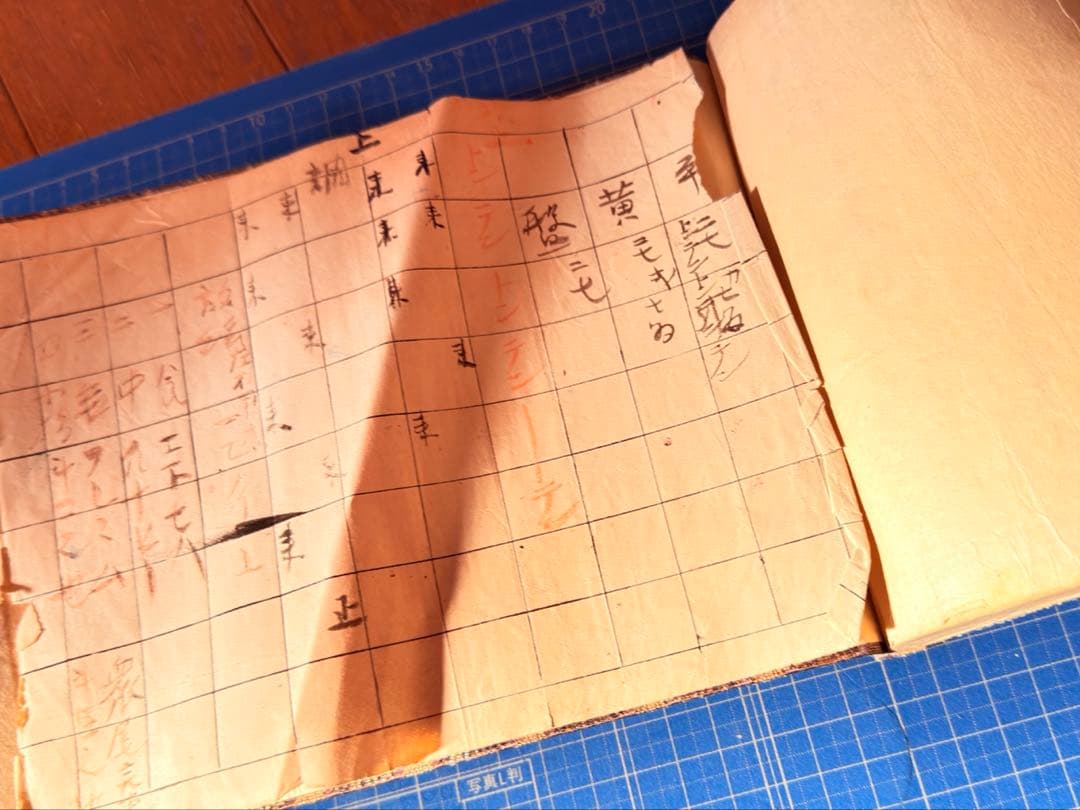 和綴 手書き篳篥譜原本 稀少・伶家口傳の書