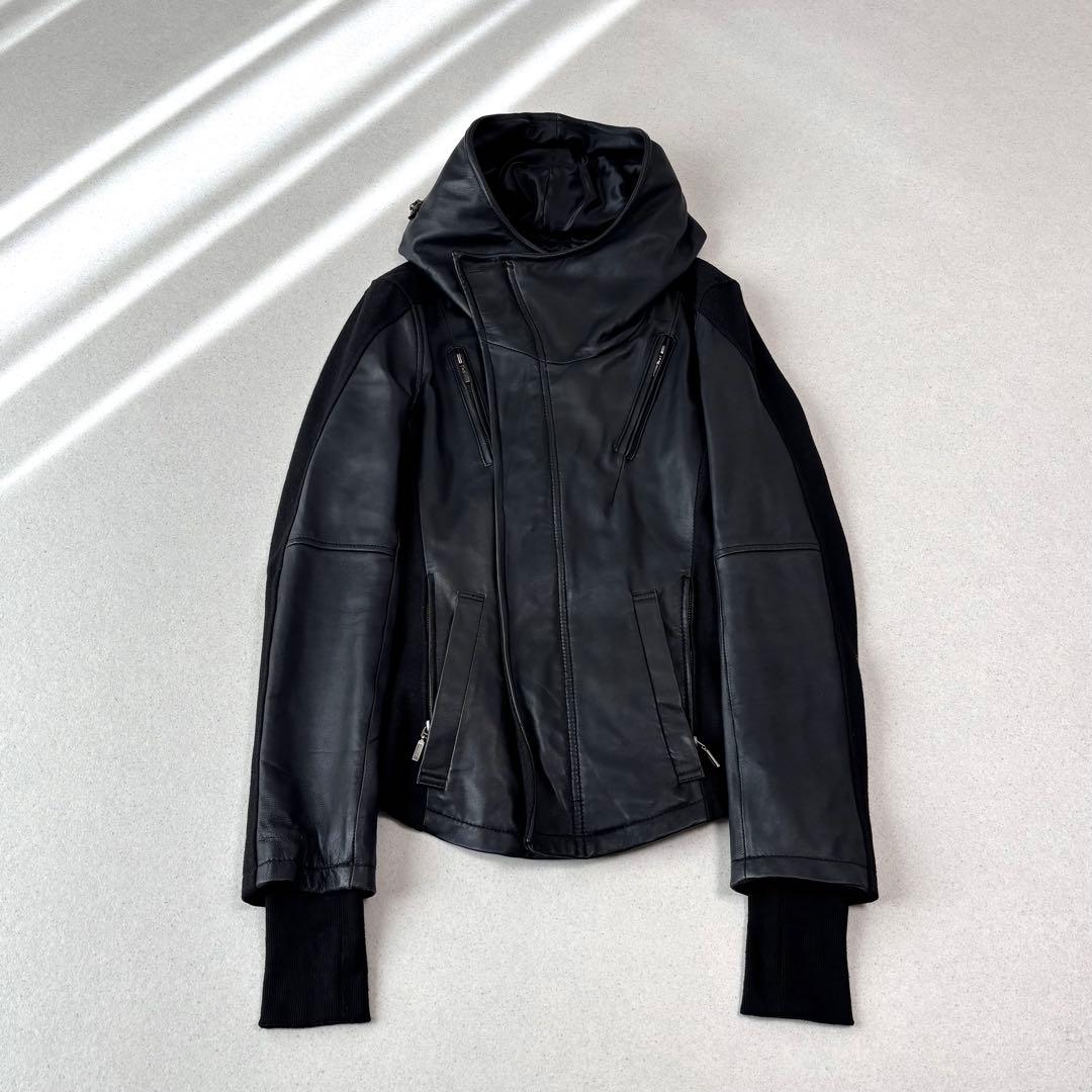 BUFFALO BOBS leather jacket 変形 00s y2k - メルカリ