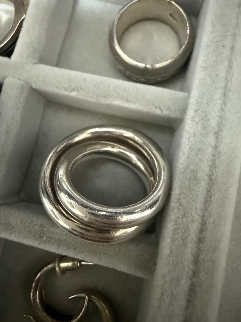 HERMES ヴェルティージュ　シルバーリング　54