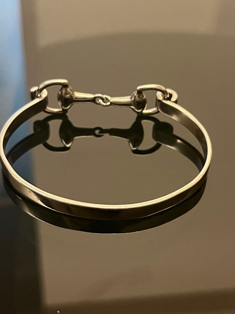 シルバー925 ホースビット ブレスレット ヴィンテージ　メキシカンジュエリー