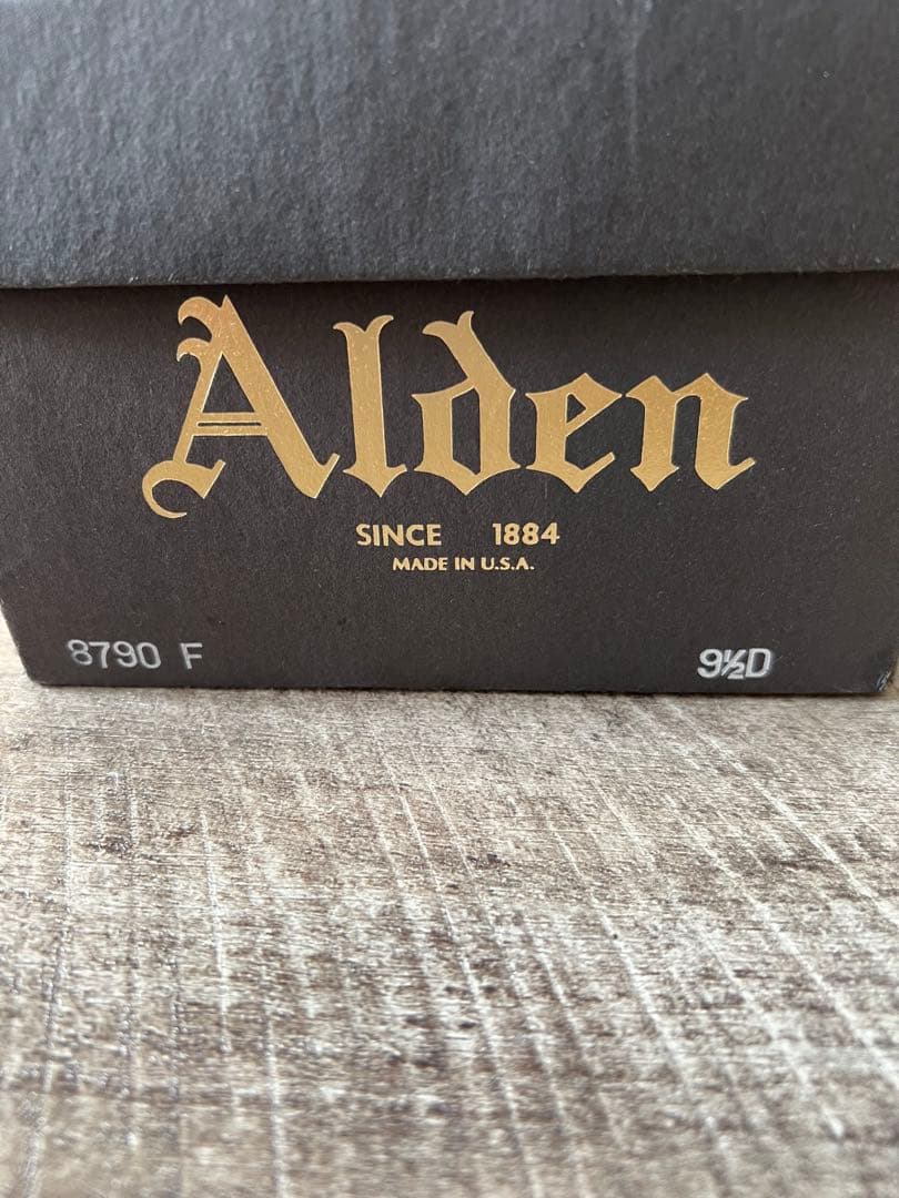 靴 Alden leathersoul 9 1/2D leydon last