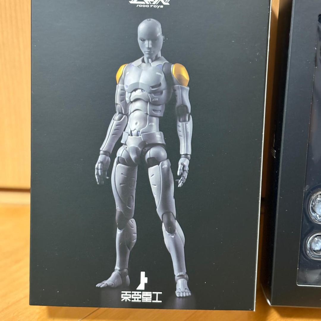 東亜重工 1/12 合成人間 識臣対応試験参型