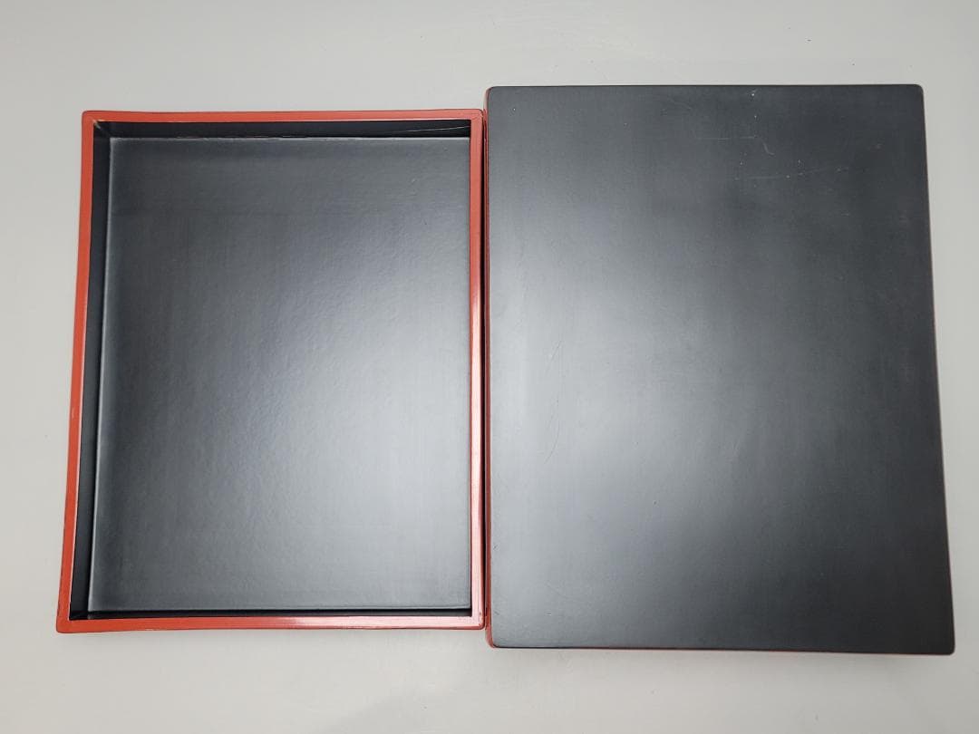 鳳凰紋 堆朱 文庫 美品 DT744