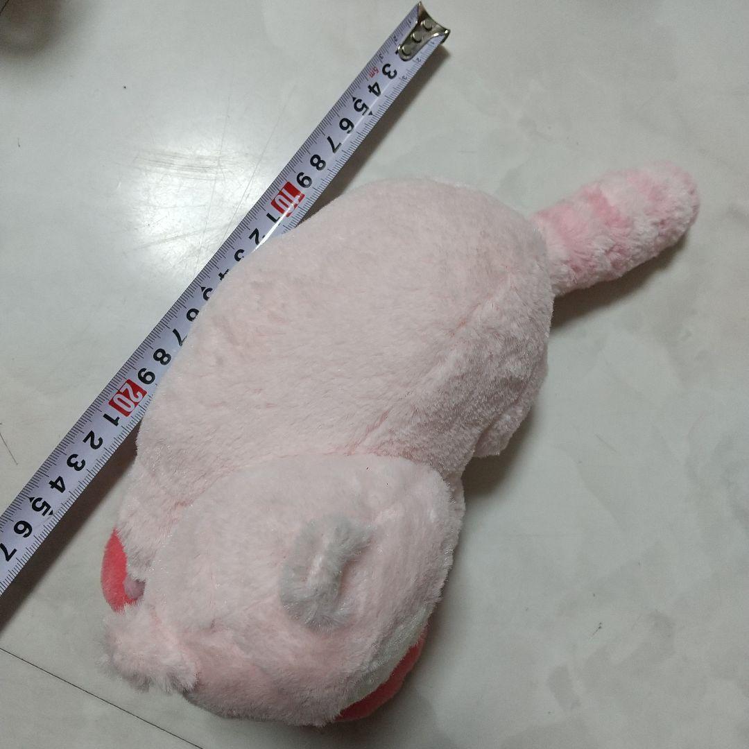 美品　セキグチ　あらいぐまラスカル　ピンク　ぬいぐるみ