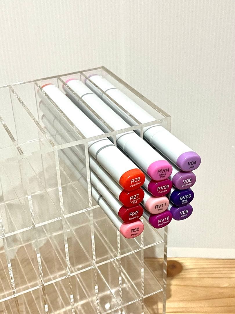 アクリル製☆収納スタンド☆コピック☆什器☆90マス☆最後の1