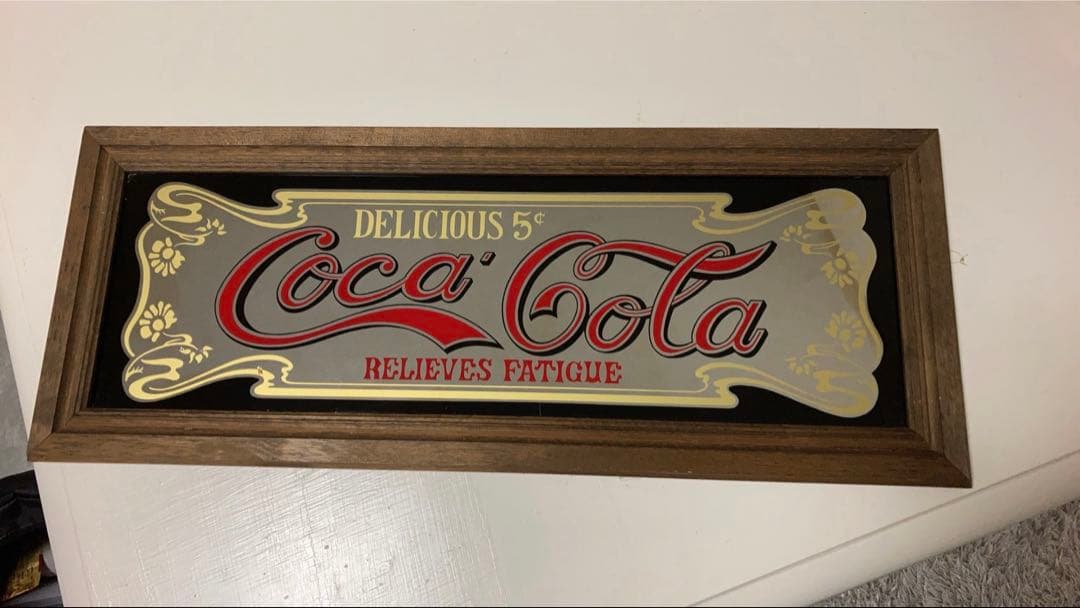 コカコーラ パブミラー アンティーク Coca-Cola コカコーラ パブミラー ヴィンテージ アンティーク - メルカリ