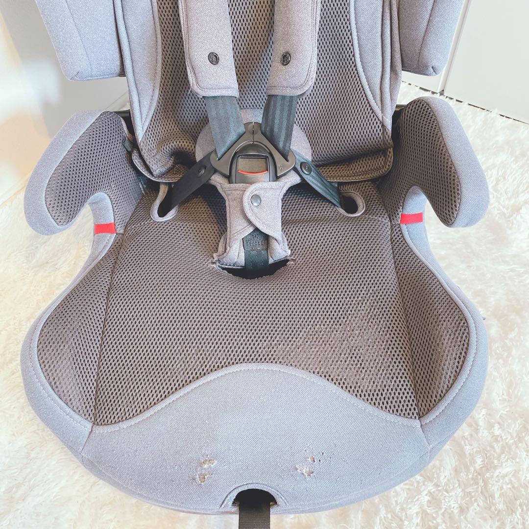 AILEBEBE パパットグランス ジュニアシート グレー　isofix対応