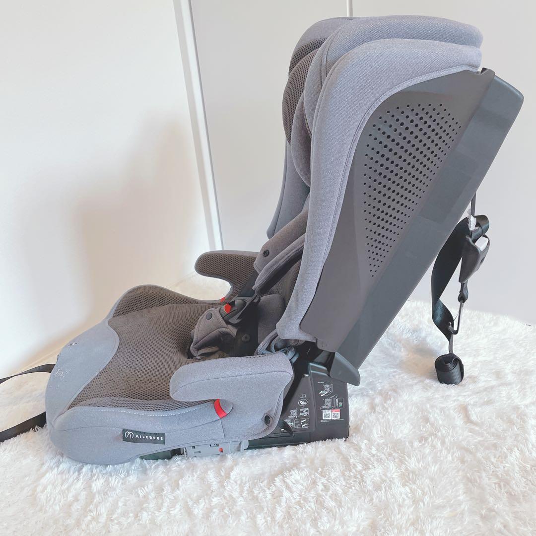 AILEBEBE パパットグランス ジュニアシート グレー　isofix対応
