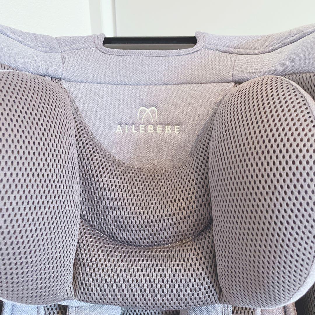 AILEBEBE パパットグランス ジュニアシート グレー　isofix対応