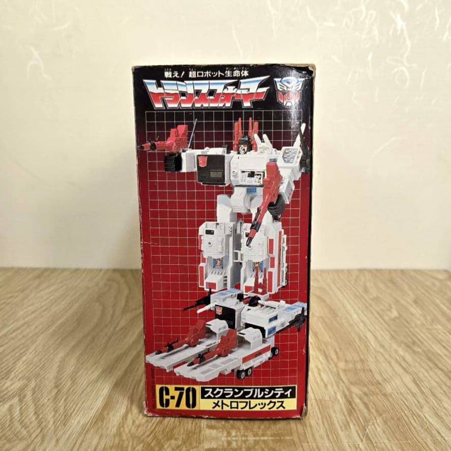 旧タカラ トランスフォーマー C-70 メトロフレックス G1 当時物 - メルカリ