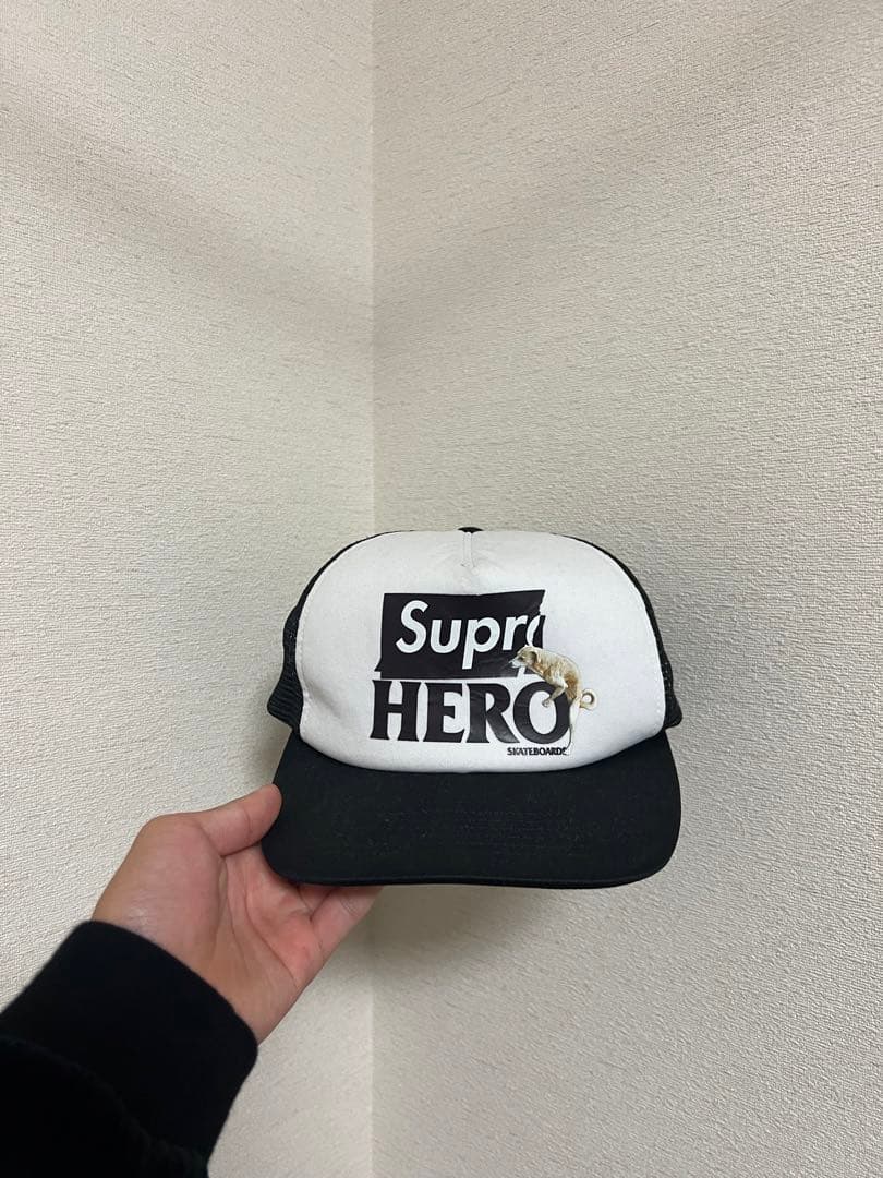 Supreme ANTIHERO Mesh Back 5-Panel Black