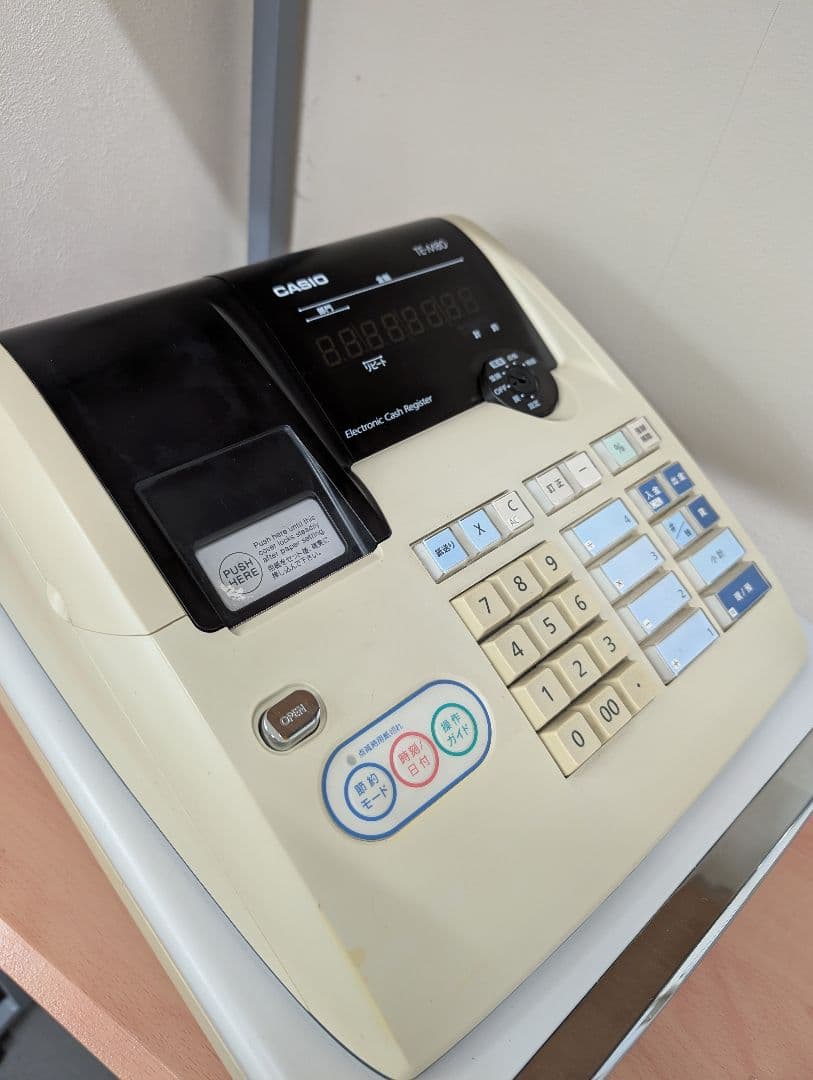 CASIO TE-M80 電子レジスター - メルカリ