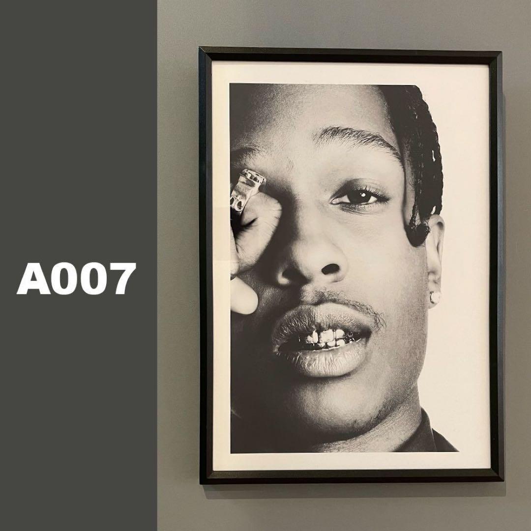 額付き】A4ポスター Asap Rocky エイサップロッキー mob - メルカリ