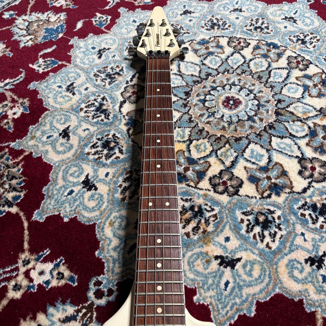 レア Fernandes BSV-70 フライングV ホワイト ヴィンテージ