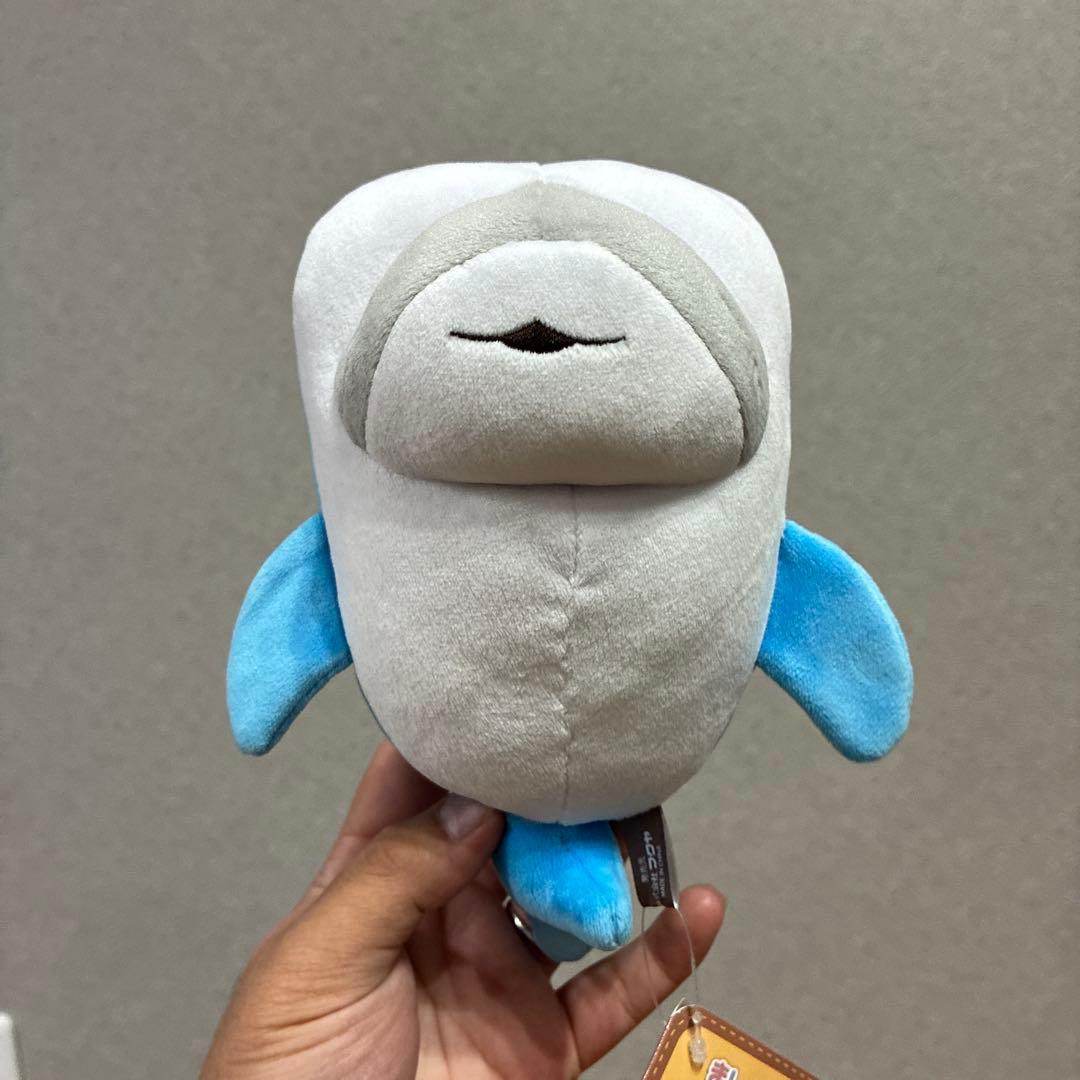 おでかけ子ザメ ましゅもっち 水族館　ジンベエザメ　ぬいぐるみ