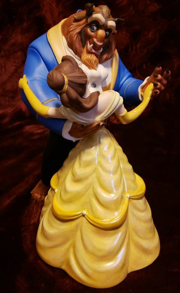 WDCC 美女と野獣 新品未使用 保証書付き 廃盤品
