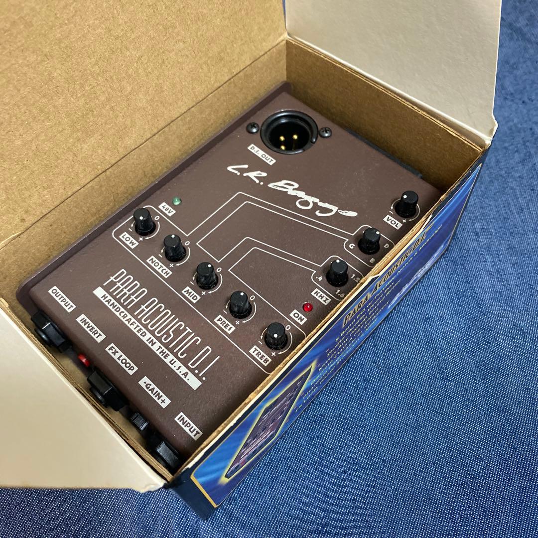 新品同様★L.R.Baggs Para Acoustic D.I.★箱類全て有