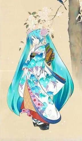 初音ミク／タペストリー／のれん／ボカロ／ボーカロイド／ミク／