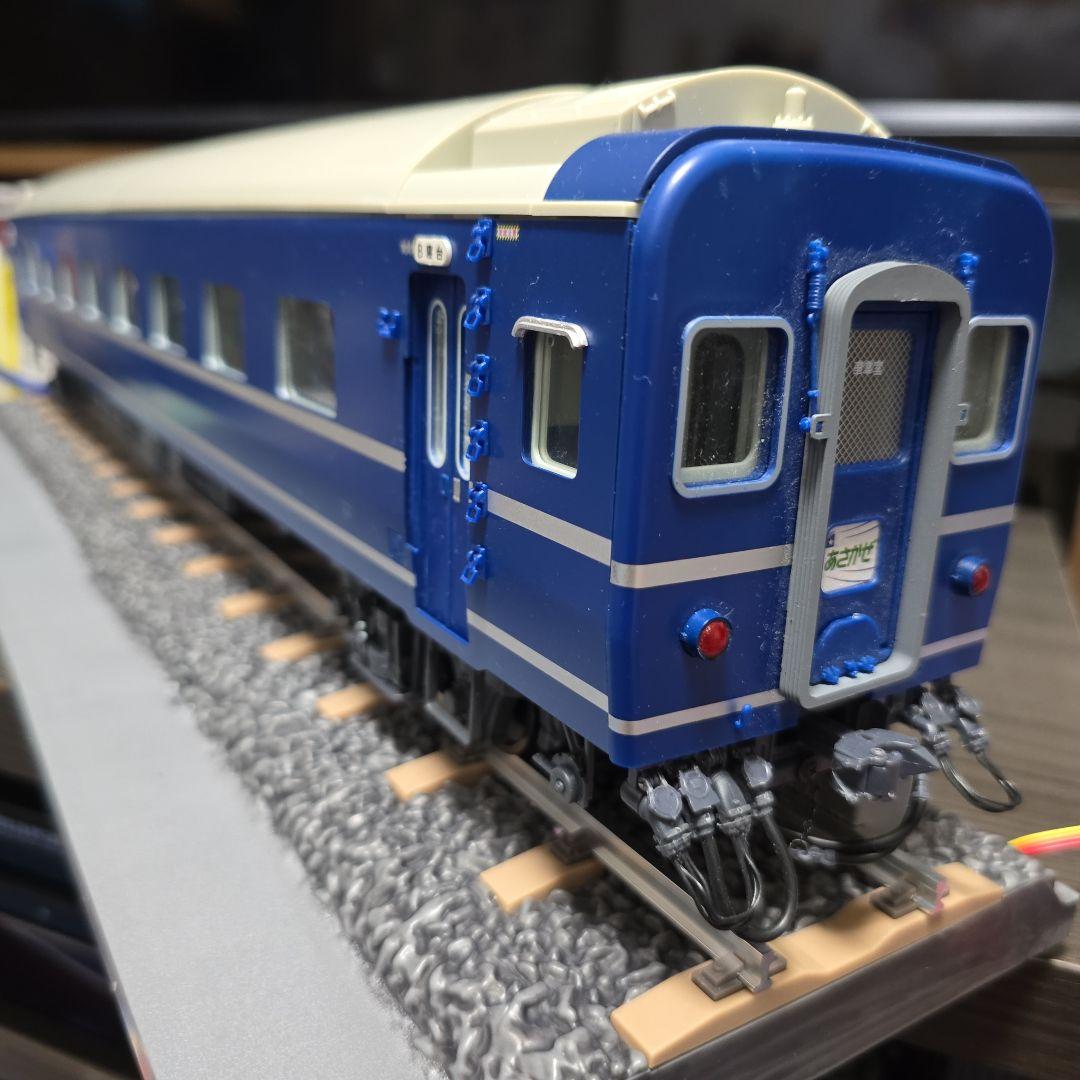 サ*し様 アシェットブルートレイン3車両をつくる完成品