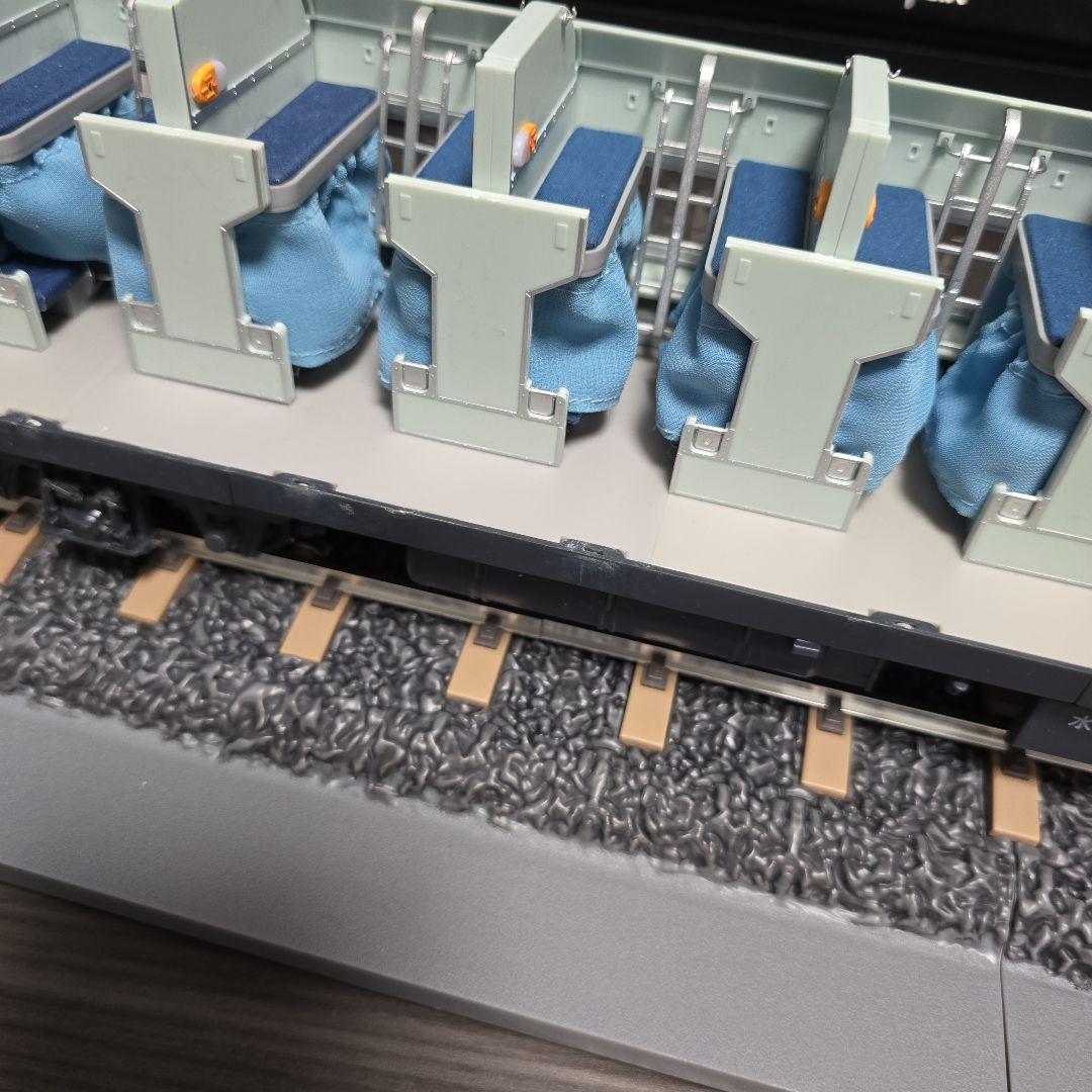 サ*し様 アシェットブルートレイン3車両をつくる完成品