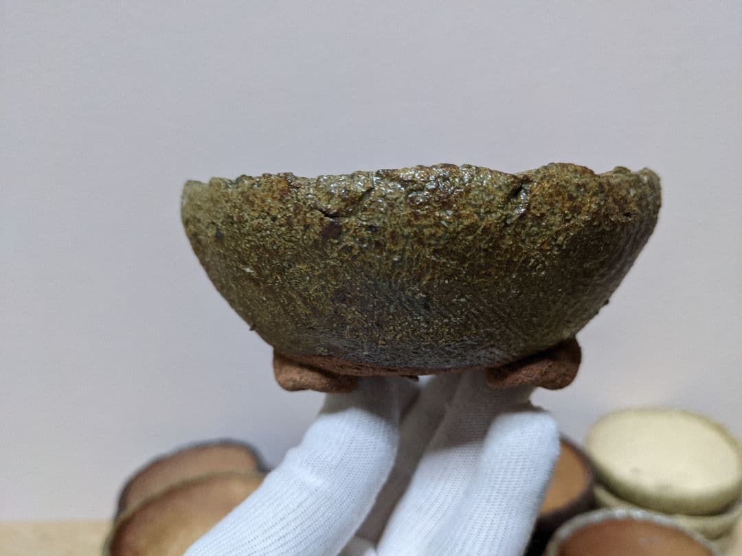 波多野洋荘 鉄絵草花大平鉢 46cm大皿 骨董品 飾り皿 美術品 インテリア