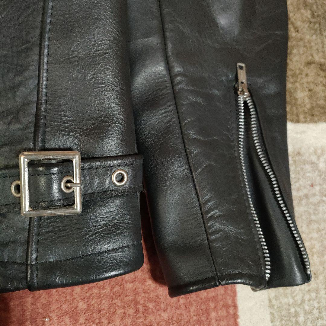 重厚な革質美品人気 Schott641 牛タグ34 ヘビーステアハイド