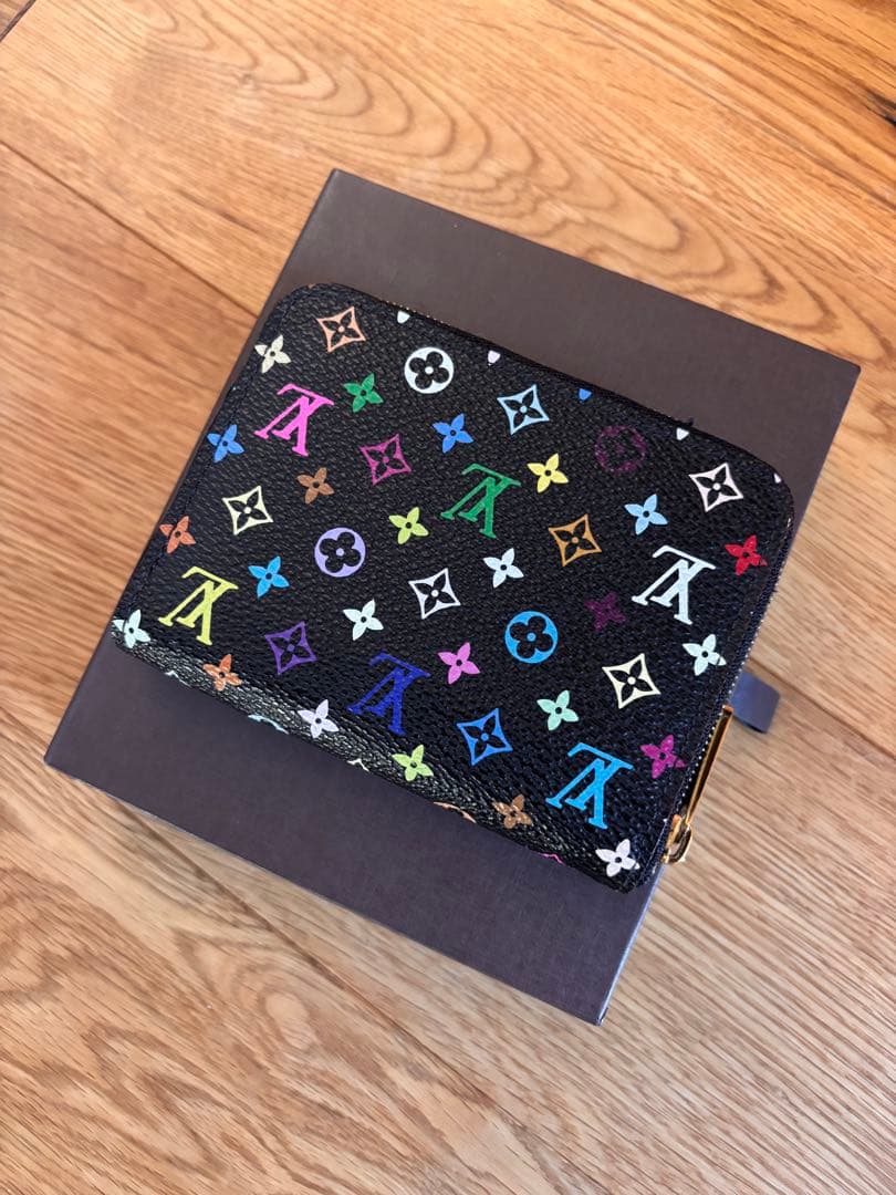 ✨超美品✨Louis Vuitton モノグラムWホック二つ折り財布 鑑定済み