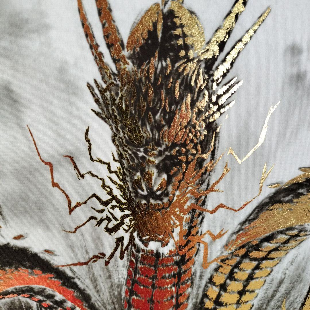 激レア】【偕拓堂】キングギドラ掛け軸