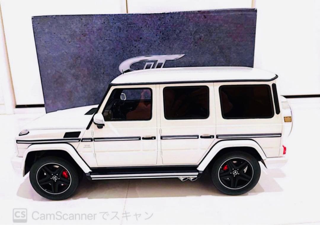 超レア 1/12 ベンツ Mercedes Benz G65 AMG V12 白