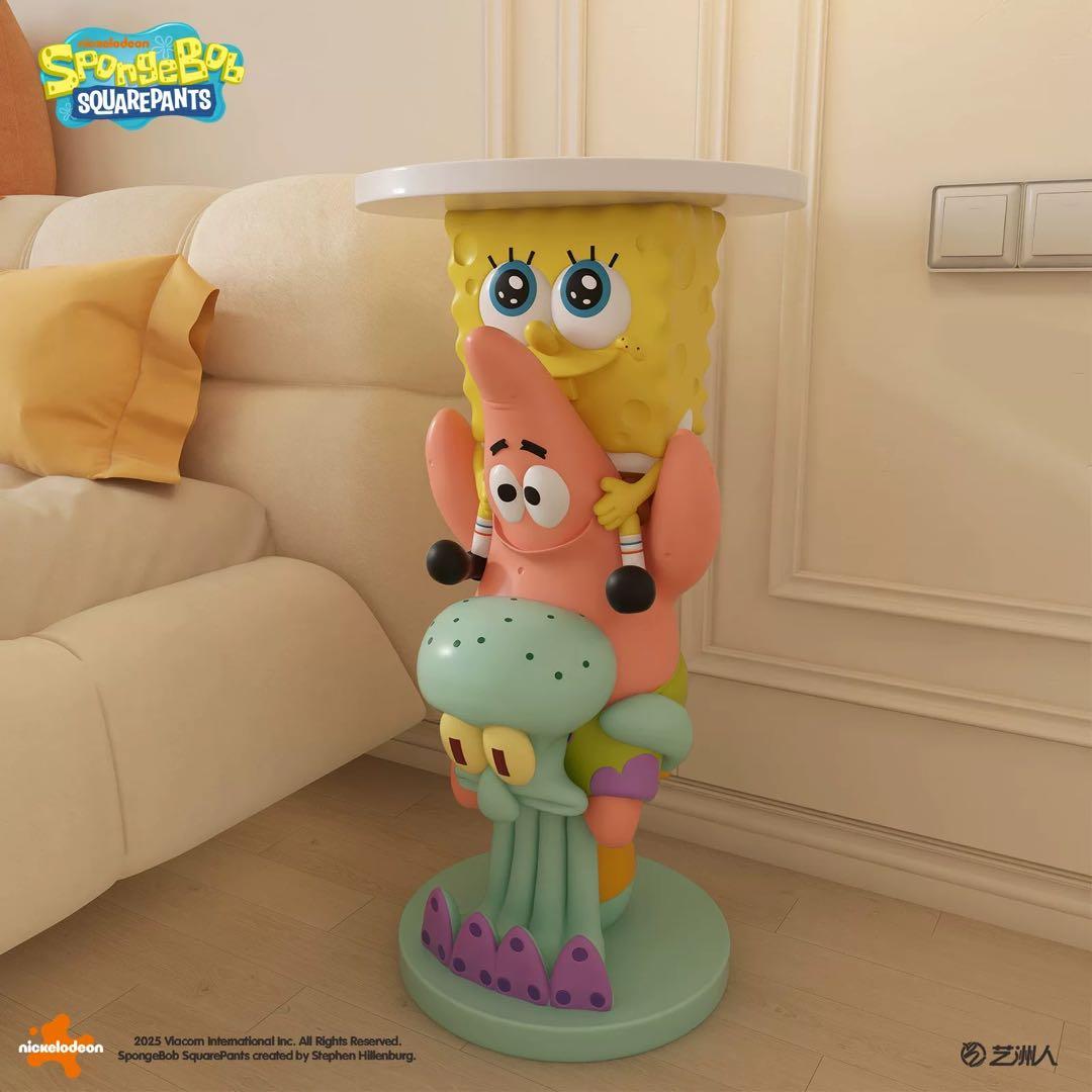 スポンジボブ イカルゴ パトリック君 特大インテリア フィギュア 置き物