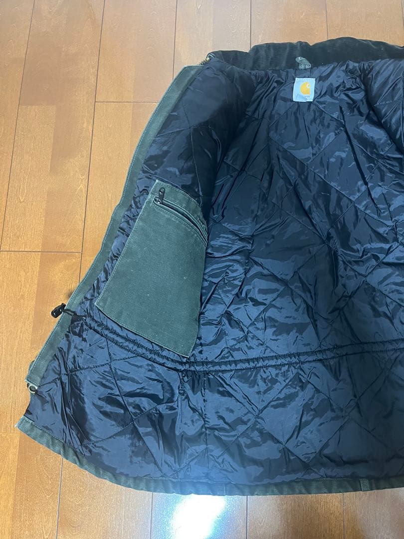 希少 SサイズCarhartt トラディショナルコート モスグリーン