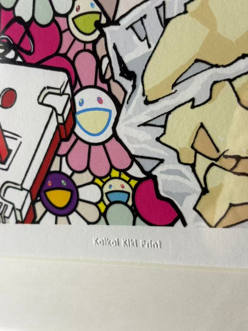 村上隆 × 江口寿史 famicom 100枚限定 版画│rodoku.co.jp