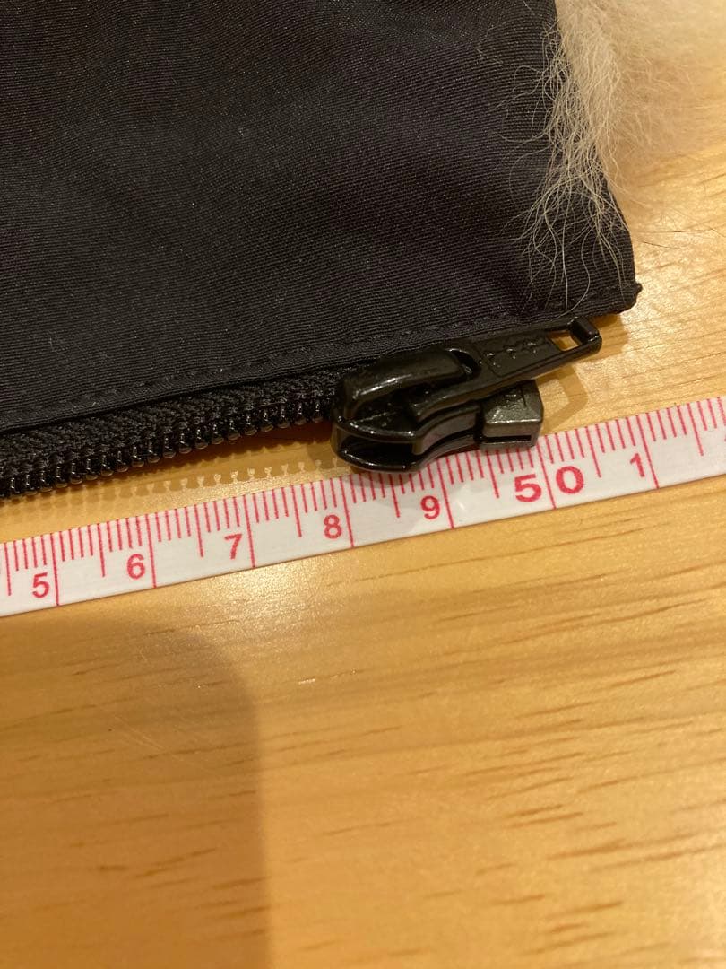 カナダグース   ファーのみ　天然コヨーテ　正規品