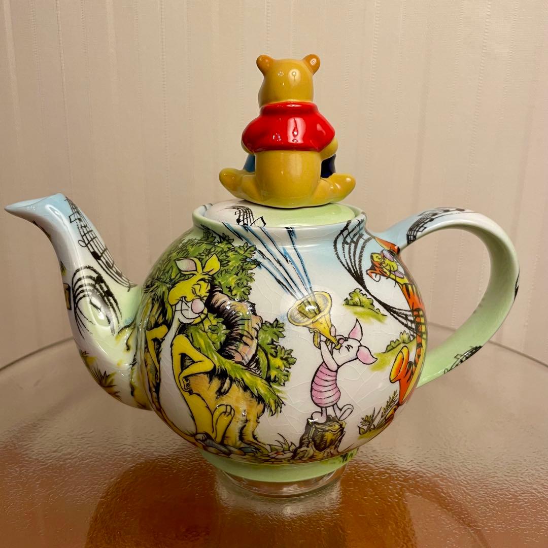 廃番希少 ‼️✨極美品✨限定 DISNEY SHOWCASE 陶器製 ティーポット