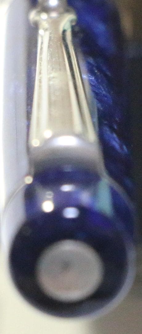 超貴重デルタ（DELTA）ビンテージボールペン（青）未使用中古品