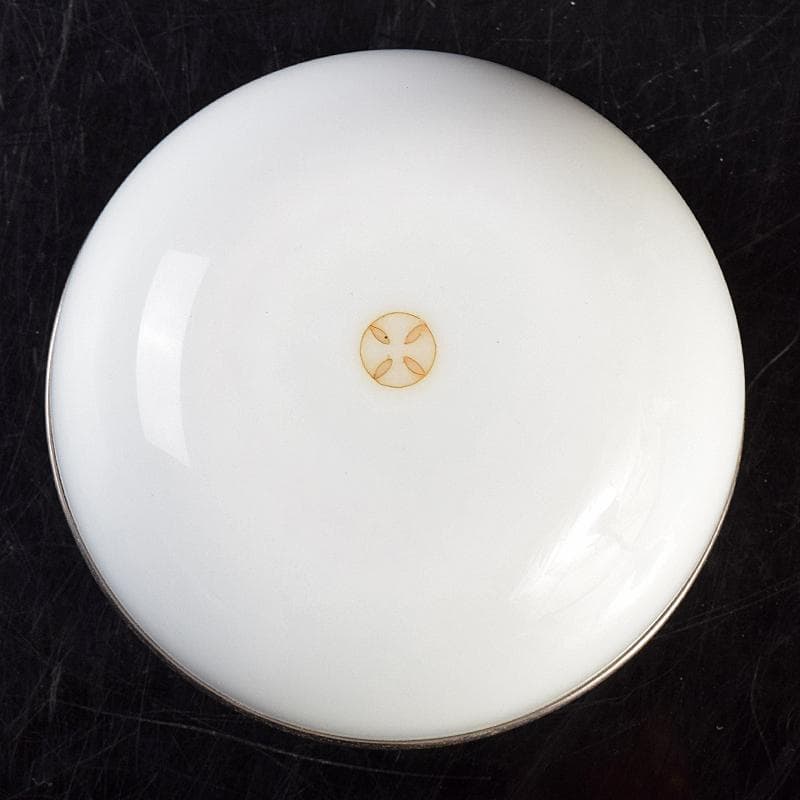 七宝焼 安藤七宝店 藤松紋 盒子蓋物 共箱 M R7693 美術品