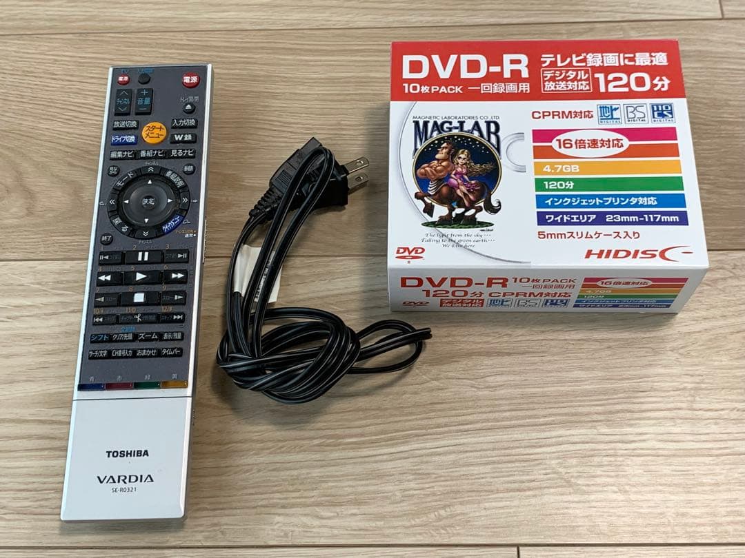 TOSHIBA 東芝 VARDIA HDDレコーダー最上級機 RD-X8 1TB