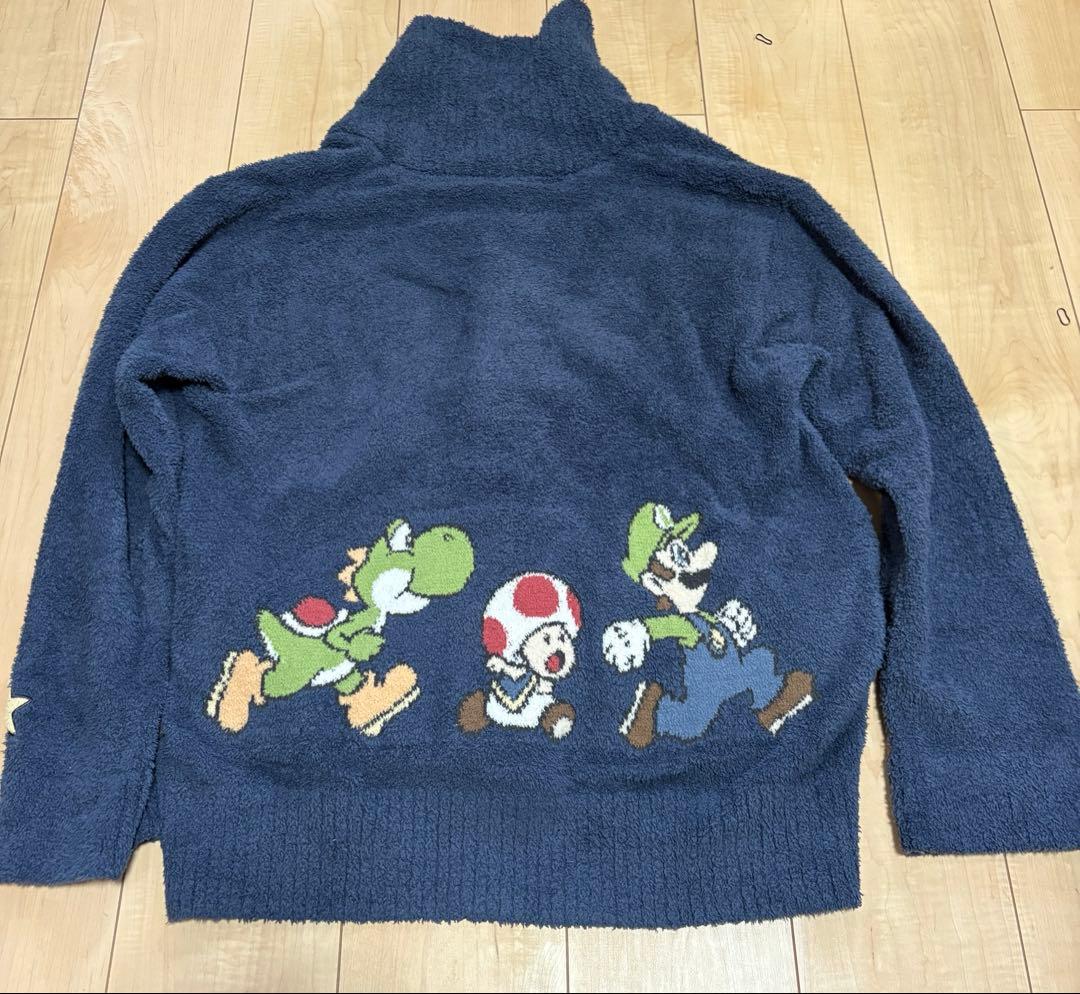 金曜日に取り下げます。ジェラートピケ スーパーマリオ カーディガン　冬服