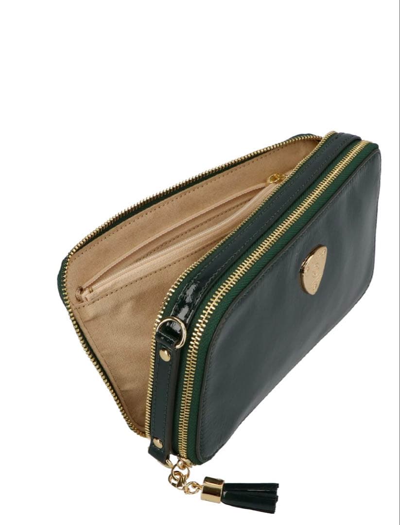 ATAO アミュレット　アタオ　新品　福袋　スマホショルダー　財布　グリーン