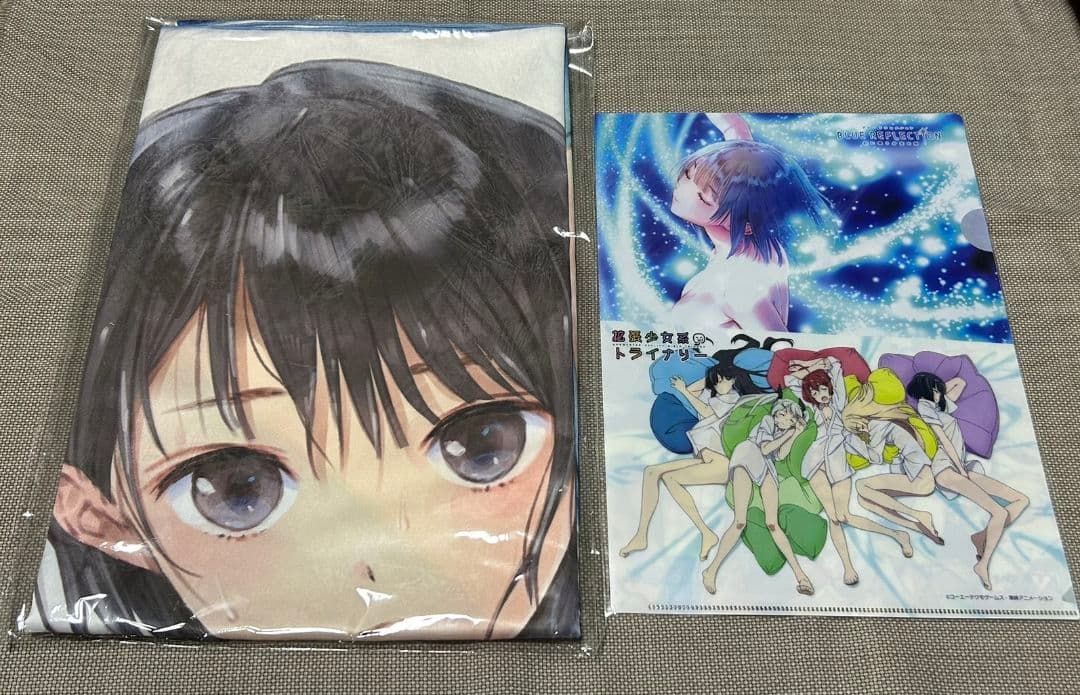 BLUE REFLECTION 幻に舞う少女の剣 どでか布ポスター C92グッズ - メルカリ